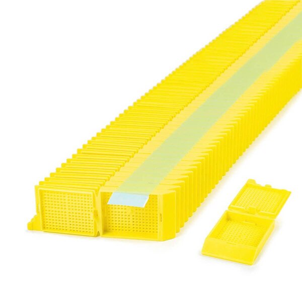 One Piece Biopsy Cassette, yellow